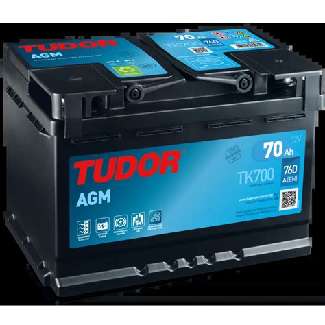 tudor tk700|Tudor Start Stop AGM Car Battery TK700 – 70 Ah – 760 A.